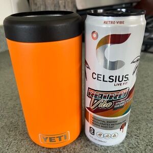 Yeti rambler 12 ounce colster for tall seltzer cans-NWOT-king crab